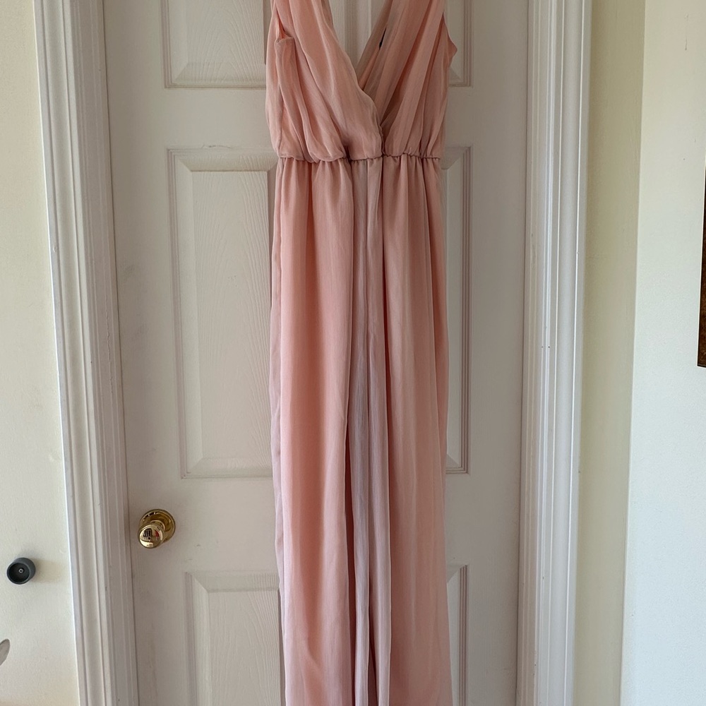 NWT Blaque Label Blush Maxi Jumpsuit